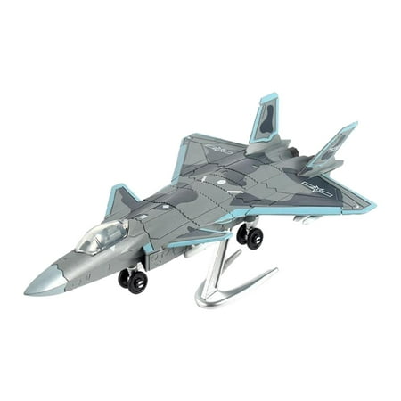 PETSOLA Fighter Building Blocks Fighter Toys Model Aviation Commemorate Diecast Fighter Aircraft Toy for Office Bar Shelf Living Room G