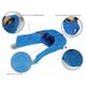 thumbnail image 4 of Bozales para gatos multiusos ajustable resistencia a las mordeduras cubierta de boca de gato de malla transpirable para gatos gatitos azul, 4 of 10