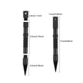 thumbnail image 2 of Leathercraft Lacing Tool for Paracord Work and Weaving – Stainless Steel Knotter Set with FID Needle and Smoothing Tips for Precise Lacing and Leathercraft Projects, 2 of 3