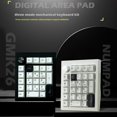 thumbnail image 2 of Teclado Mecánico Bluetooth GMK26 5.0/2.4ghz/con Cable, Teclado Numérico Intercambiable en Caliente, Programable, Compatible con Win/, QMK/VIA, Color, 2 of 5