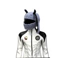 thumbnail image 3 of Gorro para cosplay, orejas de conejo, disfraz, cálido, suave y acogedor, 3 of 3