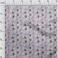 thumbnail image 3 of oneOone Velvet Grayish Purple Fabric Travel Craft Projects Decor Fabric Printed By The Yard 58 Inch Wide, 3 of 4