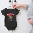 thumbnail image 5 of Urban Streetwear Hustle Teddy Bear Romper Boys or Girls Infant Baby Brisco Brands NB, 5 of 6