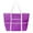Purple, variant on Dengmore Large Mesh Beach Tote Bag Swimming Beach Bag Swimsuit Mesh Storage Bag Large Mesh Travel Sports Handbag Foldable Mesh Swimming Bag Toy Beach Tote Bag for Women and Men
