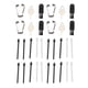 thumbnail image 2 of Puntas para lápiz óptico puntas para lápiz óptico de repuesto de ABS fácil instalación colores mezclados con clip para lápiz para teléfono móvil ANGGREK  Otros, 2 of 8