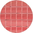 thumbnail image 1 of Ahgly Company Machine Washable Indoor Square Transitional Red Area Rugs, 3' Square, 1 of 7