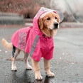 thumbnail image 5 of TIELUTT Raincoat with Reflective Strips for Wind And Rain Lightweight Pet Clothes for Cats Pet Clothes for Small Dogs Boy Pet Clothes for Small Dogs Girls Dress Pet Clothes Rack Small Pet Clothes Rack, 5 of 5