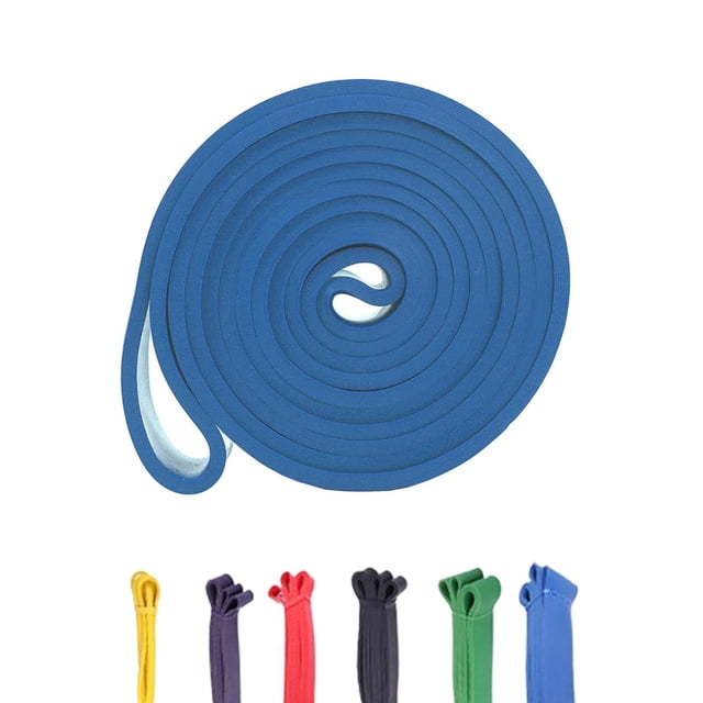 Bandas de Resistencia firelong Azul 60-150lbs con 6 Niveles para Baloncesto y Fitness Profesional