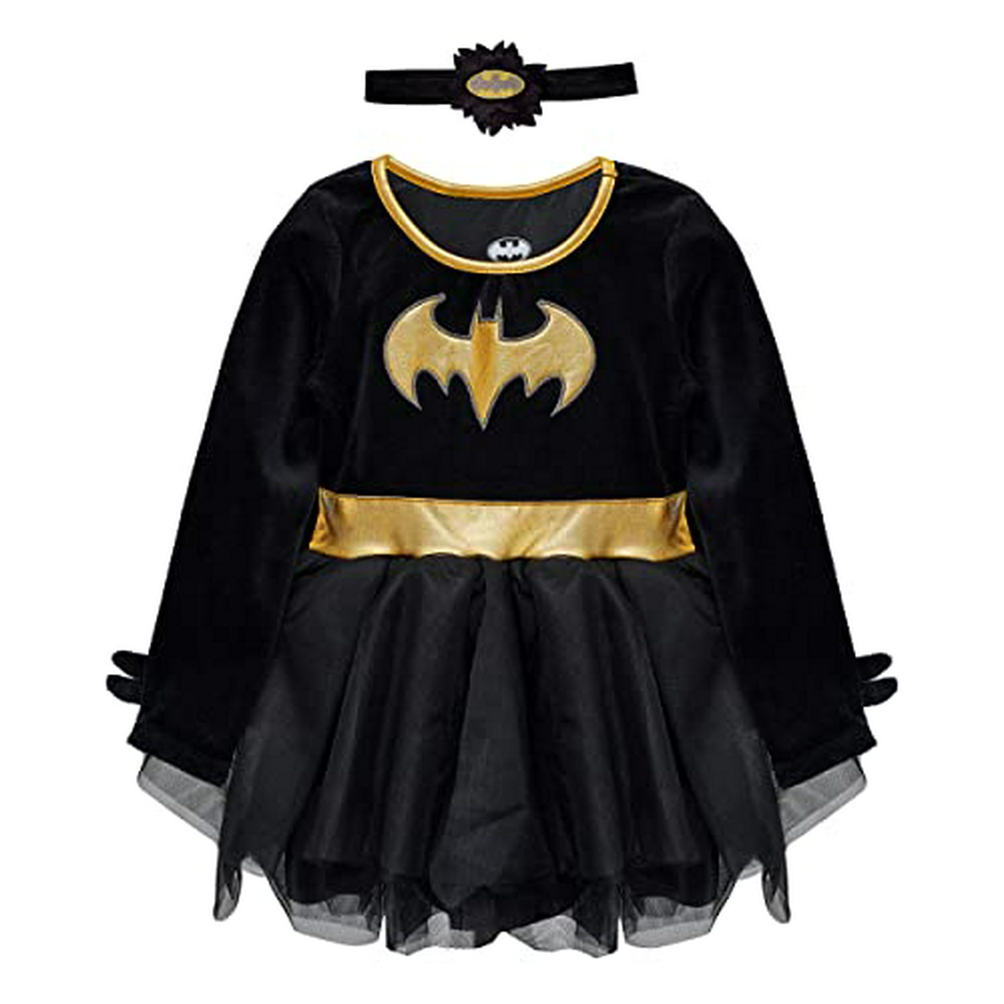 Dc Comics Batgirl Infant Baby Girls Dress Superhero For Baby Girls Black 24 Months Other