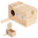 thumbnail image 4 of Caja nido para pájaros, caja para cría de pájaros, jaula incubadora de pájaros de madera, caja para cría de pájaros, rendimiento de primer nivel, 4 of 12