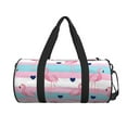 thumbnail image 2 of KLL Flamingo1 Duffle Bag For Men Women Sport Gym Fitness Tote Travel Training Workout Basketball Football Weekender, 2 of 8