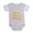 Heather Gray, variant on CafePress - Lark North Dakota - Cute Infant Baby Football Bodysuit
