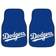 thumbnail image 1 of Fanmats, MLB - Los Angeles Dodgers 2-pc Carpet Car Mat Set, 1 of 2
