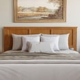 thumbnail image 3 of Madison King Wood Platform Bed with Footboard & Storage Drawers in Light Toffee, 3 of 23
