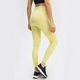 thumbnail image 6 of GEWSEY High Waisted Yoga Leggings for Women 25'' Ultra Soft Workout Pants Squat Proof Athletic Legging for Running (Yellow, L), 6 of 6