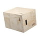 thumbnail image 3 of Caja pliométrica de madera caja de salto pliométrico Multifuncional caja pliométrica 3 en 1 para 14x16x20 pulgada, 3 of 8