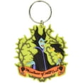 thumbnail image 2 of Disney Villains Maleficent Soft Touch PVC Keychain, 2 of 2
