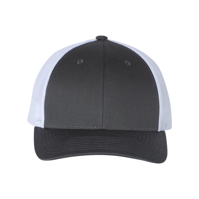 Richardson Casquette Trucker Low Pro, M-L, Blanc Charbon