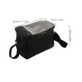 thumbnail image 2 of KAKOWELY Bolsa Para Manillar De Impermeable Con Soporte Para Pantalla Táctil Color Negro, 2 of 8