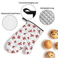 thumbnail image 3 of Sikiie Cartoon Lobsters Oven Mitts and Pot Holders, Silicone Oven Gloves, Heat Resistant Oven Mitts 4Pcs Set, 3 of 6