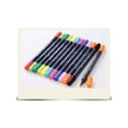 thumbnail image 4 of Kids Adults Brush Pens Set Dual Tips Soft Fine Art Markers Drawing Watercolour, 4 of 5