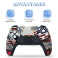 thumbnail image 4 of Flag, Fighting Spirit PS5/PS5 Slim Digital Disc Skin Sticker For Console And Controller Skins, 4 of 7
