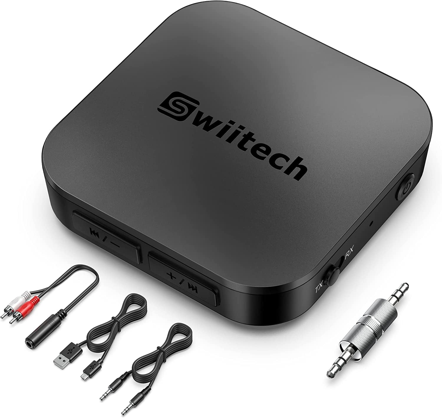 Avantree Audikast 2 Bluetooth 5.3 Wireless Audio Transmitter for TV 2 Headphones Dual Link Long Range 100ft Walmart
