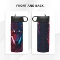 thumbnail image 3 of Pofeuu Cool Wolf Head Print 18oz Sports Insulated Kettle, Sports Bottle Water Bottles For Men Women For Gym Hiking Camping Running Mountain Bike Outdoor Sports, 3 of 8