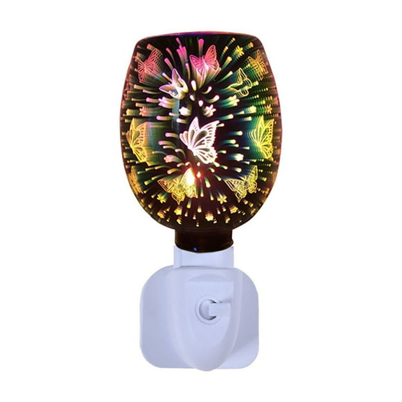 Vintage Floor Lamp Glass Electric Essential Oil Warmer Electric Incense Wax Tart Burner Wax Melter Warmer Fragrance Night Light Aroma Decorative for Home Office Bedroom Living Room Gifts