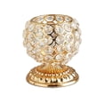 thumbnail image 2 of Crystal Candle Holder Candlestick Centerpiece Engagement Dinner Party, 2 of 9