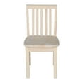 thumbnail image 4 of International Concepts Indoor Kids Wood Table with 4 Mission Chairs in Unfinished- 5 Piece Set, 4 of 11