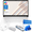 Snow White, variant on HP 14" HD Student Business Laptop, Intel Quad-Core N150, 8GB RAM, 128GB UFS, 1 Year Office 365, Slim Design, Webcam, HDMI, Bluetooth, WiFi, Win 11 S, Pink