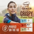 thumbnail image 5 of Genius Gourmet Crispy Protein Treat - Peanut Butter Chocolate Low Carb Low Sugar Snacks (10 Protein Bars), 5 of 7