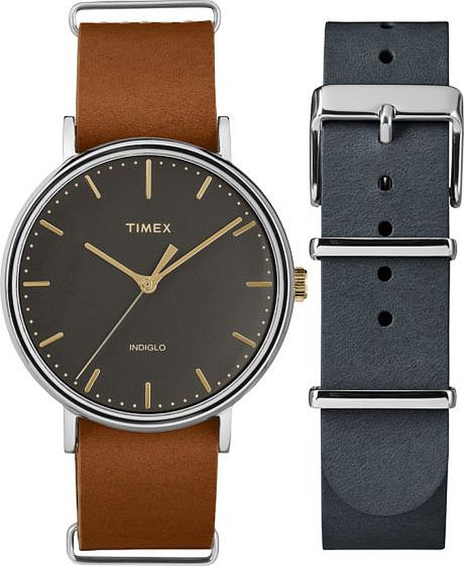 timex fairfield black
