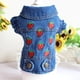thumbnail image 1 of Spring Cat Jeans Vest Series Fashion Denim Cat Clothes for Cats Sphynx Casual Cowboy Kitten Coat Jacket Pet Costume XS-XXL 10E ShopWise Round, 1 of 11