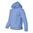 thumbnail image 2 of Heavy Blend Youth Hooded Sweatshirt, S, Carolina Blue, 2 of 3