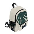 thumbnail image 2 of FORMRS School Backpack with Front Zippered Pocket 12" Student Travel Daypack, Black Cat Plants, 2 of 6