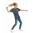 thumbnail image 6 of Wonder Nation Girls Best Sundae Ever Graphic T-Shirt with Short Sleeves, Sizes 4-18, 6 of 7