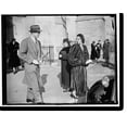 thumbnail image 2 of Historic Framed Print, Warren Pershing, left, and his fiancee, Miss Muriel Bache Richards, 17-7/8" x 21-7/8", 2 of 9
