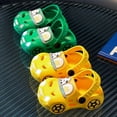 thumbnail image 4 of JIAGEYA Cute Cartoon Breathable Clogs For Boys And Girls, Quick Drying Lightweight Anti Slip Clogs For Indoor Outdoor Shower Beach Pool, All Seasons, 4 of 5