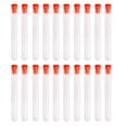 thumbnail image 1 of Tubes à Essai en Plastique avec Vis pour Stockage Couleur Rouge 60*12mm, 1 of 8