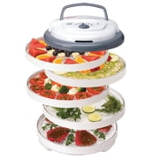 NESCO 5-Tray Snackmaster Pro Food Dehydrator with Jerky Spice, 600W Professional Food Dehumidifie, Includes Jerky Spice & Cure Packs, Fruit Roll Sheets for Meat, Fruit & Vegetables