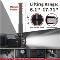 thumbnail image 2 of 12V 3 In 1 Electric Car Jack Kit 5Ton Electric Hydraulic Jack With Impact Wrench Compressor LED Light Portable Lift Tool For Car ,Robust Construction, 2 of 6