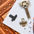 thumbnail image 2 of HEALEEP 3pcs Safety Lock Ladder Button Black Plastic Replacement Parts for General Users, 2 of 8