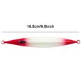 thumbnail image 3 of Señuelo Pesca Metal Con Placa Hierro Luminosa Cebo Duro Artificial Hundimiento Rápido () Rojo, 3 of 3