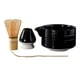 thumbnail image 1 of Juego de té Matcha japonés de 4 Uds., de bambú, soporte de cerámica para Matcha, cuenco de cuchara de bambú para la de té japonesa Negro Sunnimix batidor de matcha, 1 of 8