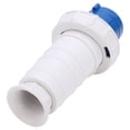 thumbnail image 2 of Conector industrial monofásico de 3 pines, 220-250 V, 63 A, 2P+E, IP67, para centrales eléctricas, gimnasios, ingeniería municipal., 2 of 14