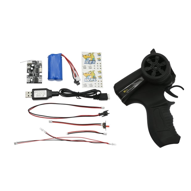 Receptor de de control remoto RC completa para vehículos D12 Hugo Control remoto de coche RC