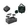 Panasonic WP10 Camcorder Accessory Kit includes: SDM-130 Charger, SDC-27 Case, SDVWVBG130 Battery