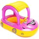 thumbnail image 1 of Baby Inflatable Pool Float With Canopy, Car Shaped Babies Swim Float Boat With Sunshade Safty Seat For Toddler Infant Swim Ring Pool Spring Floaties S, 1 of 5